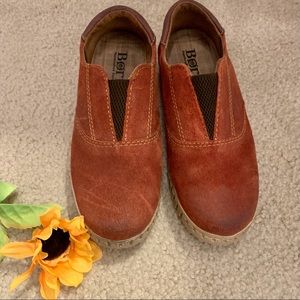 Women’s Handcrafted Leather Shoes By Born. Size 8.5